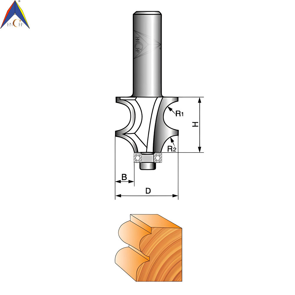 CHP0905 - Multi Edge Beading Router Bit