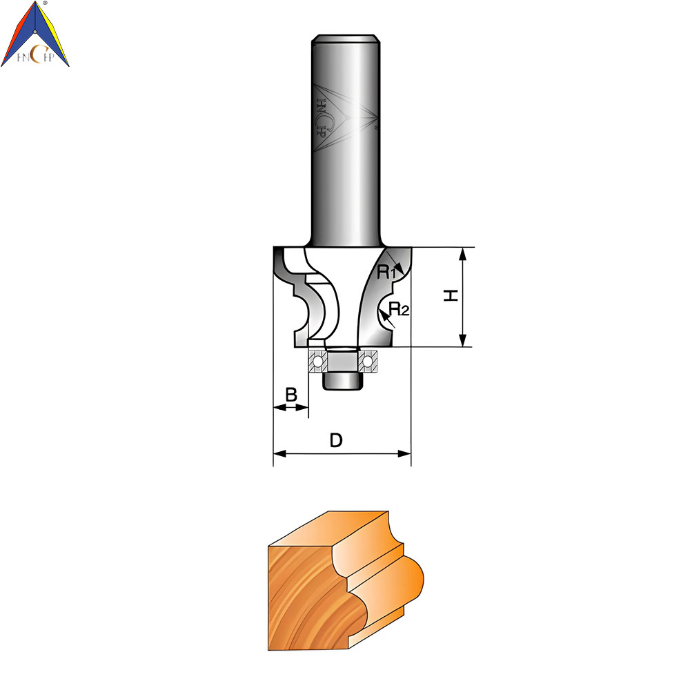 CHP1001 - Edge Molding Router Bit