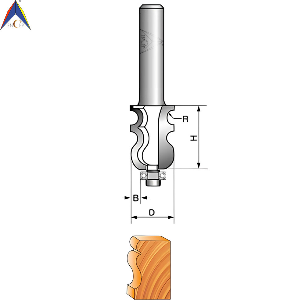 CHP1103 - Special Molding Router Bit