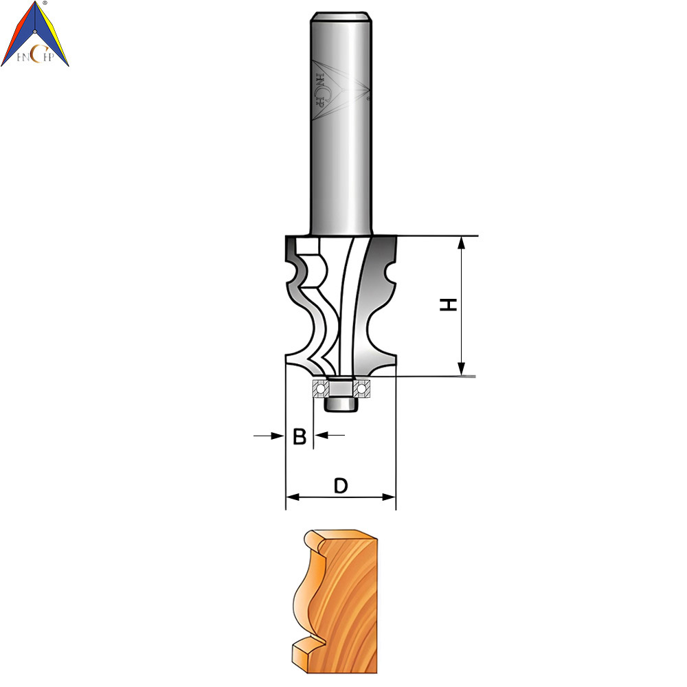 CHP1104 - Fish Handrail Router Bit