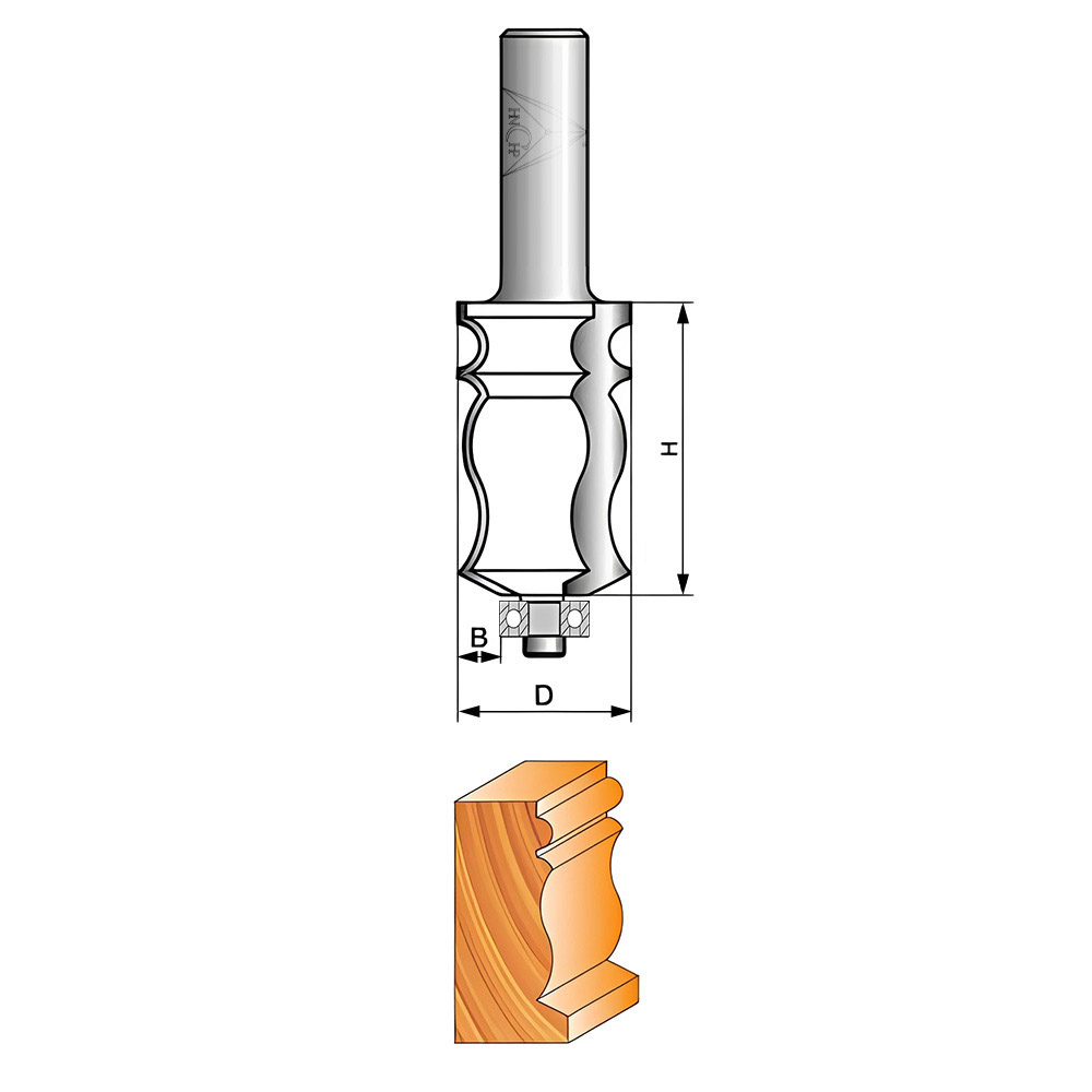 CHP1111 - Special Molding Router Bit