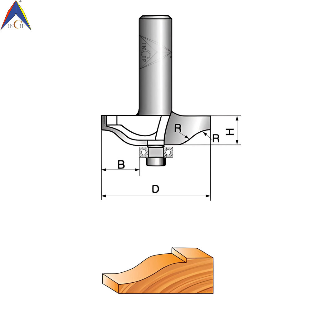 CHP1208 - Raised Panel Router Bit