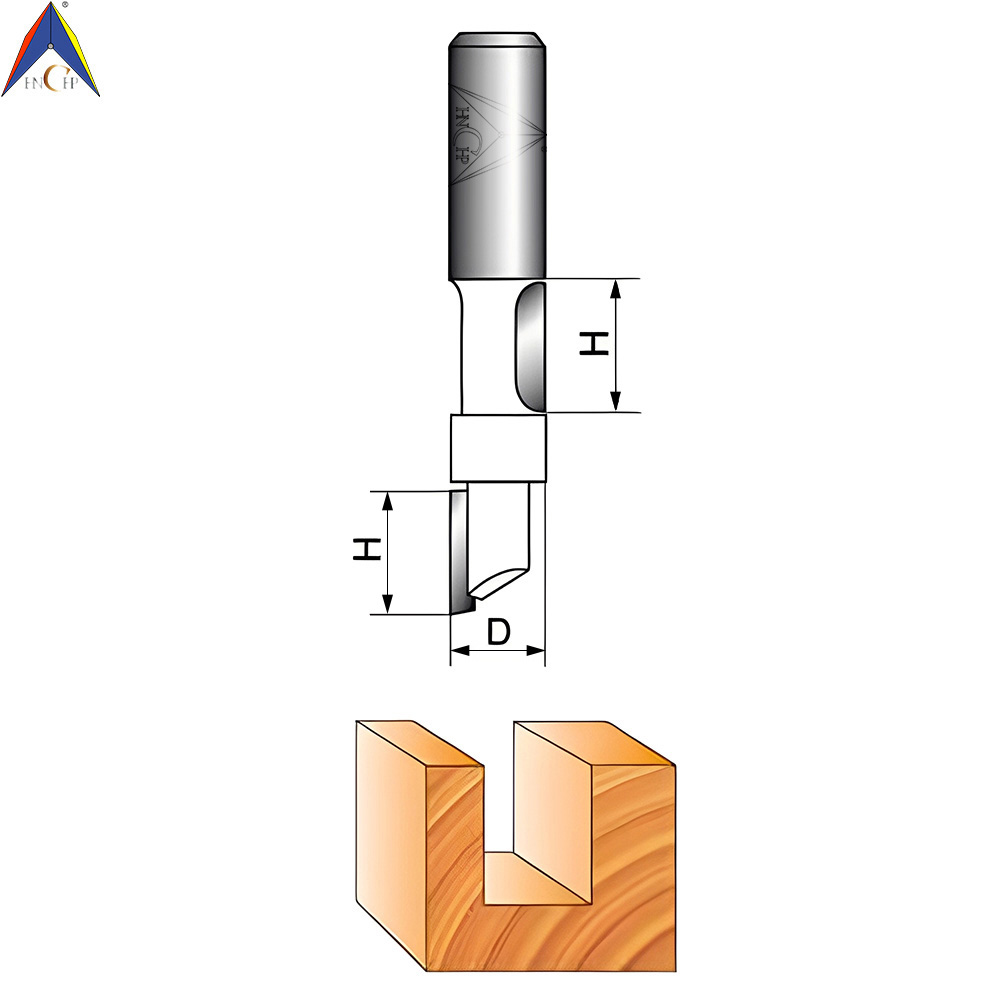 CHP0108 - Stagger Tooth Straight Router Bit