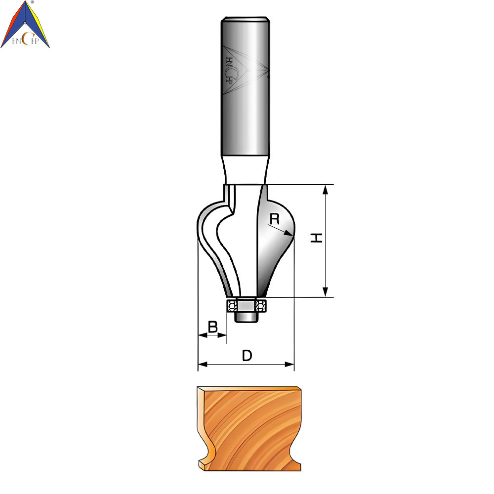 CHP1302 - Handrail Router Bit