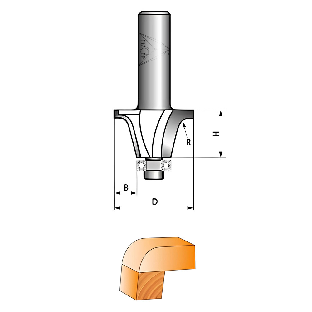CHP1404 - Undermount Bowl Router Bit