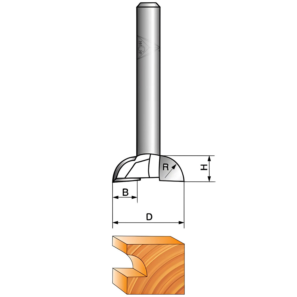 CHP1501 - Finger Grip Router Bit