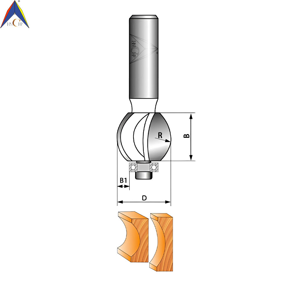 CHP1504 - Side Finger Nail Type Router Bit