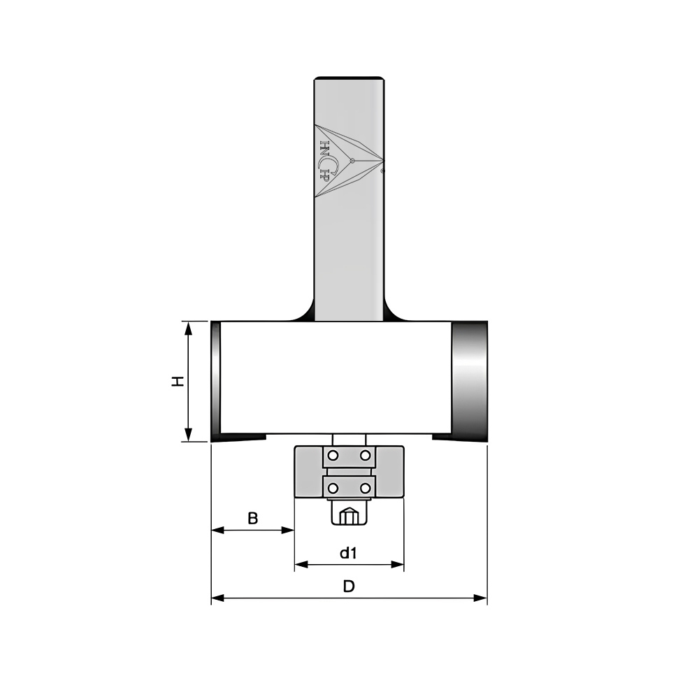 CHP1604T - Rabbeting Router Bit Set
