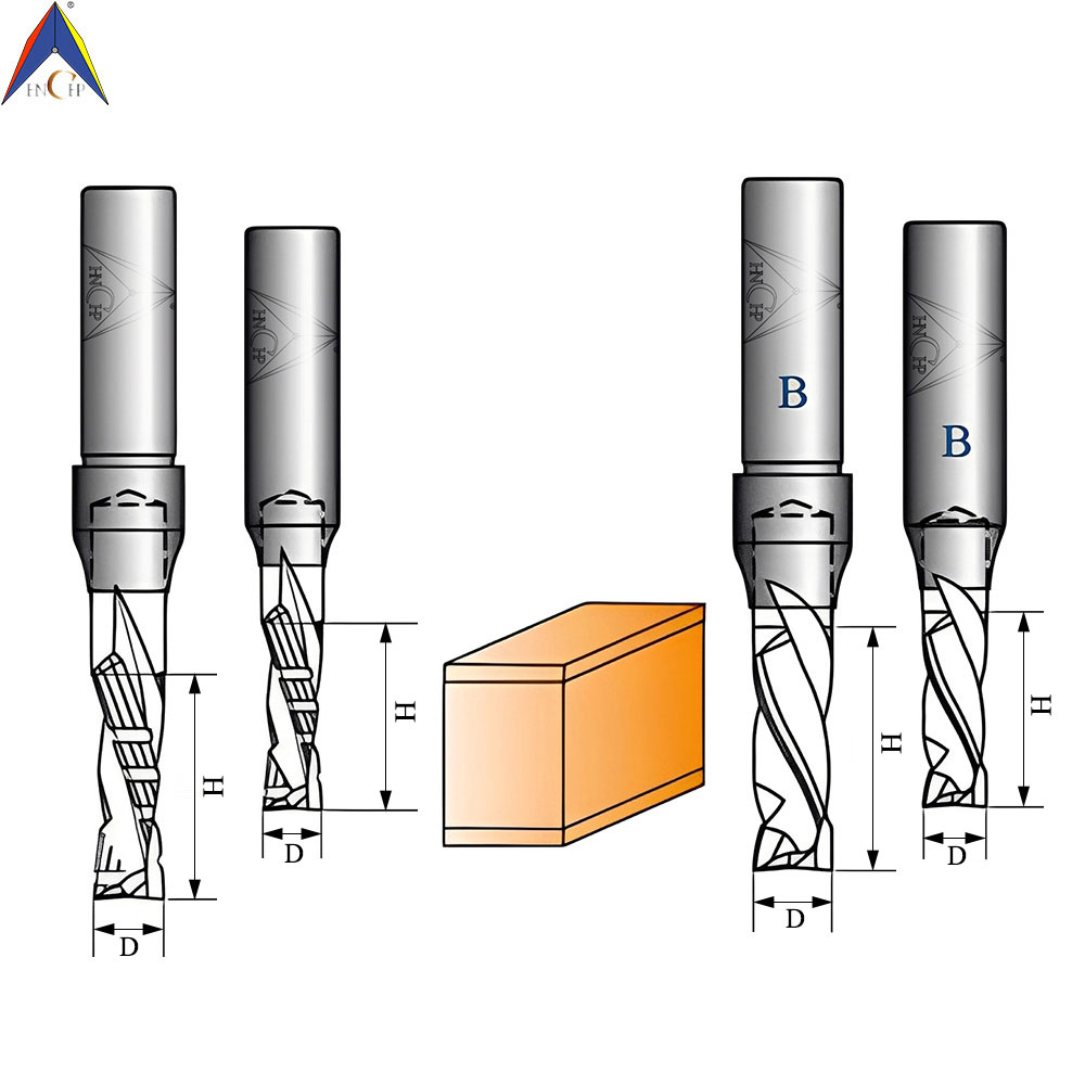 CHP0119 - T.C.T Compression Spiral Router Bit