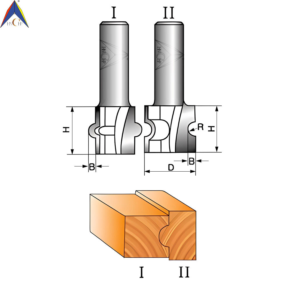 CHP1709 - Glue Joint Router Bit Set