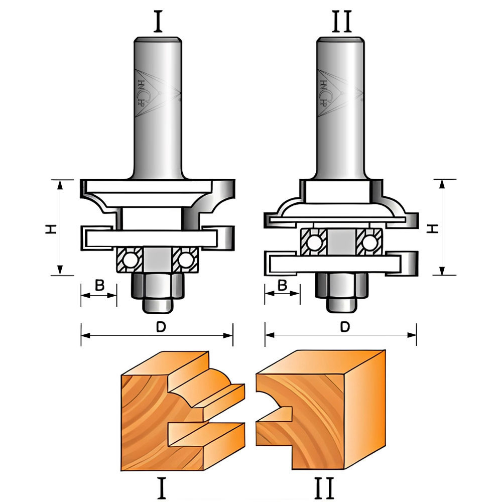 CHP1716 - Stile & Rail-Bead Set