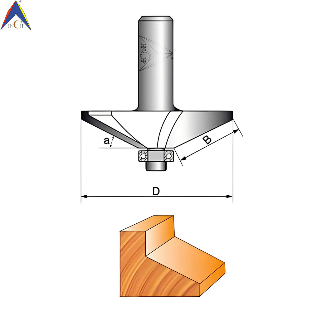 CHP0202 - Horse Nose Router Bit (Industrial Grade)