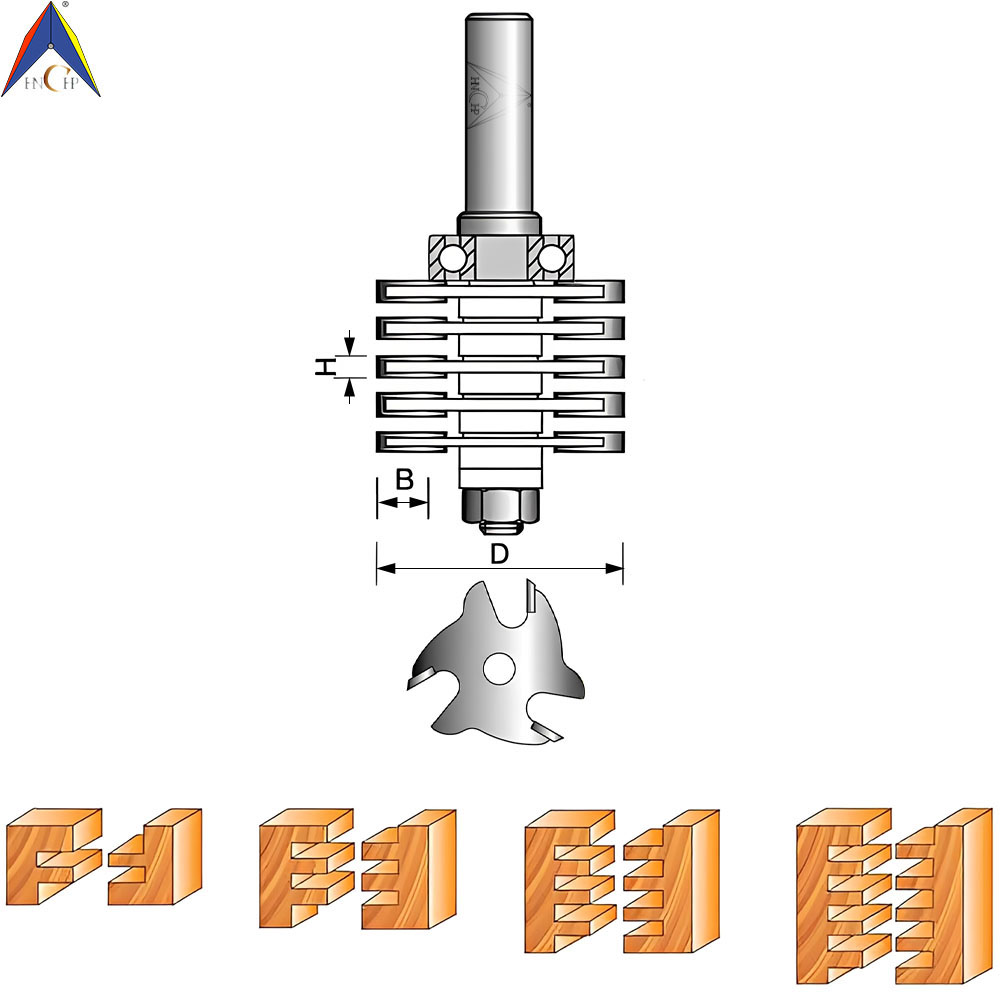 CHP1735A - Finger Joint Router Bit (Arbor Type)