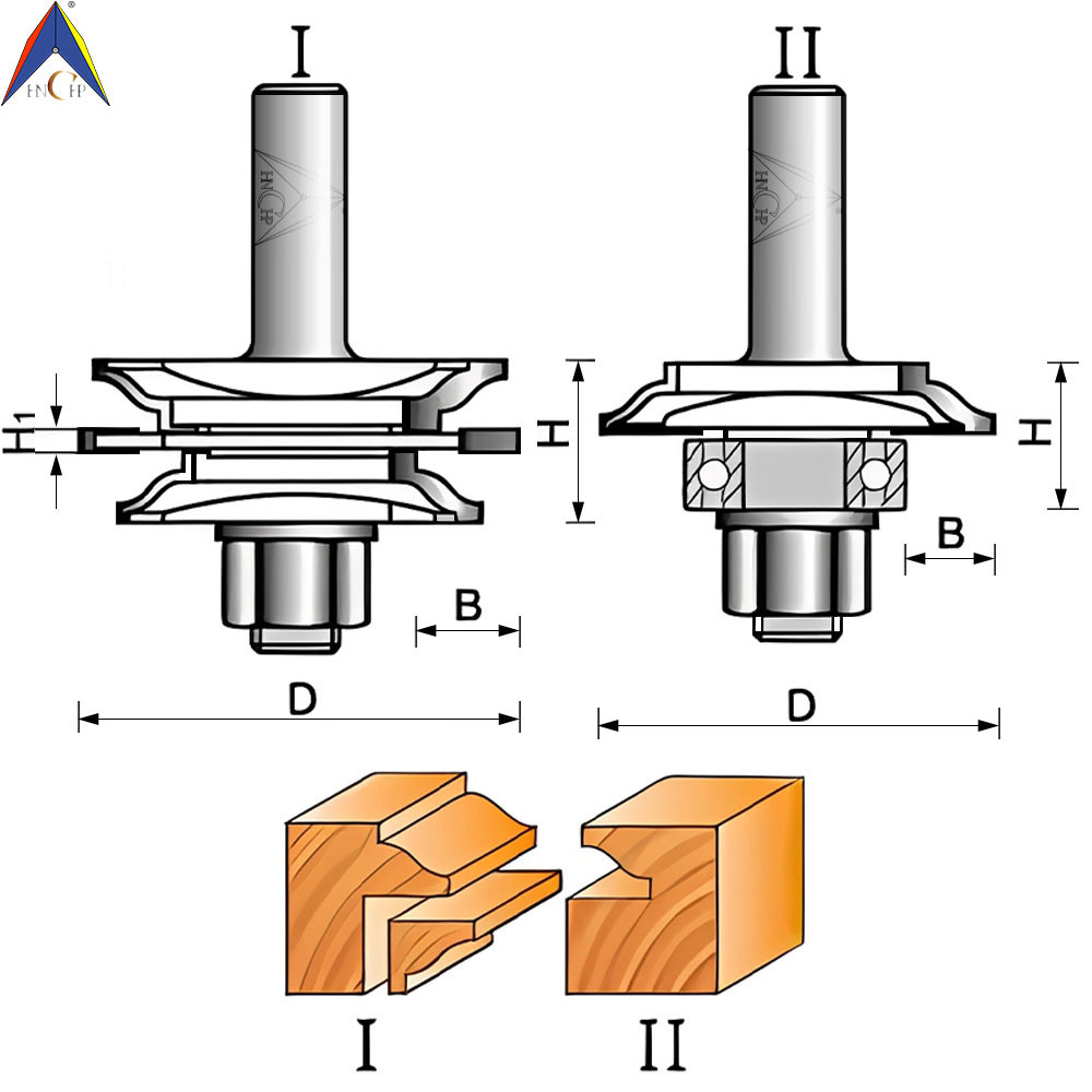 CHP1736 - Recoverable Bead Glass Door Set