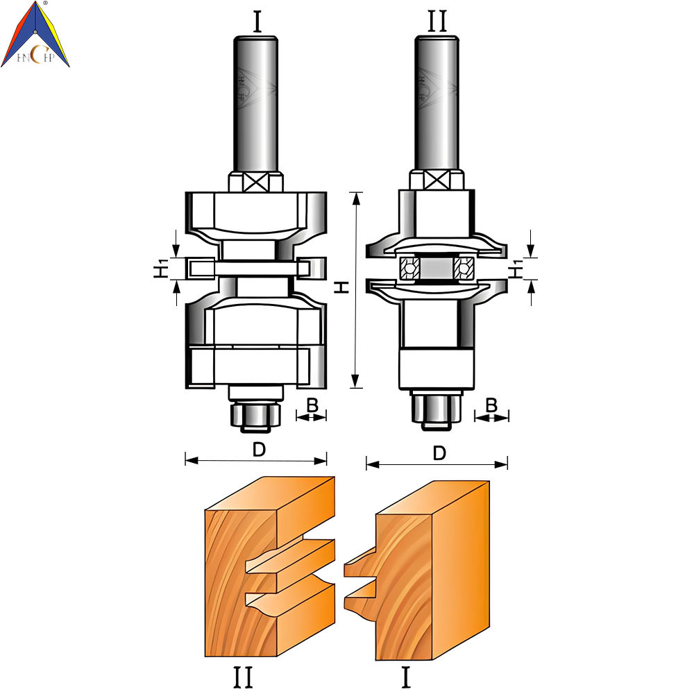 CHP1737 - Door Frame-Ogee Set
