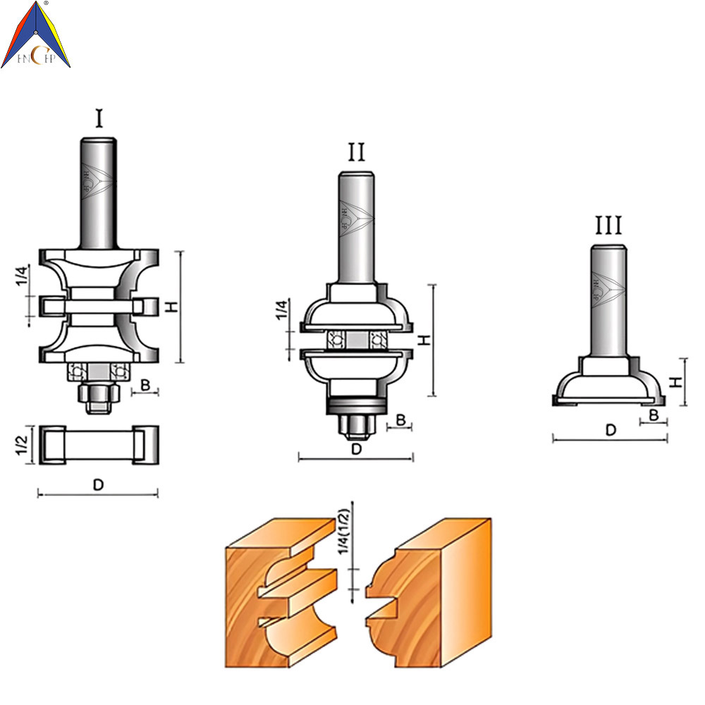 CHP1740 - 3pcs Door Frame Set