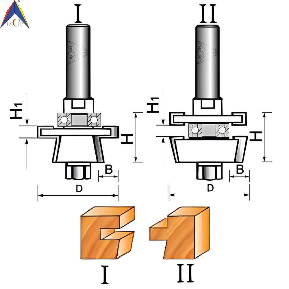 CHP1741 - 2pcs Shaker Door Set