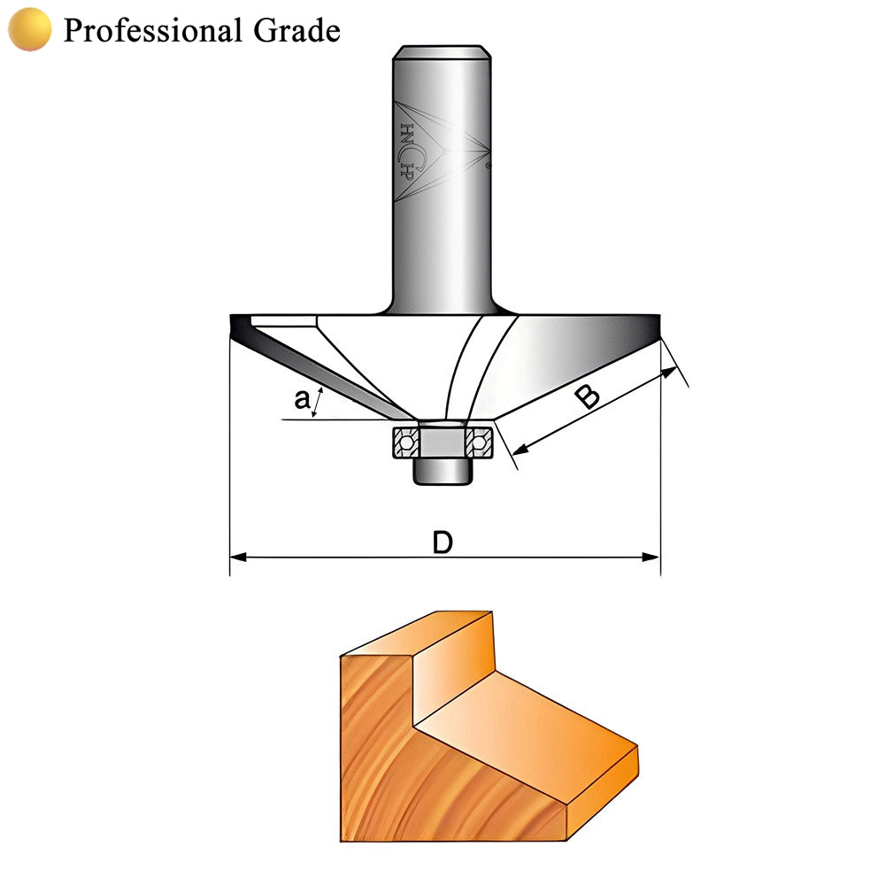 CHP0202 - Horse Nose Router Bit (Professional Grade)