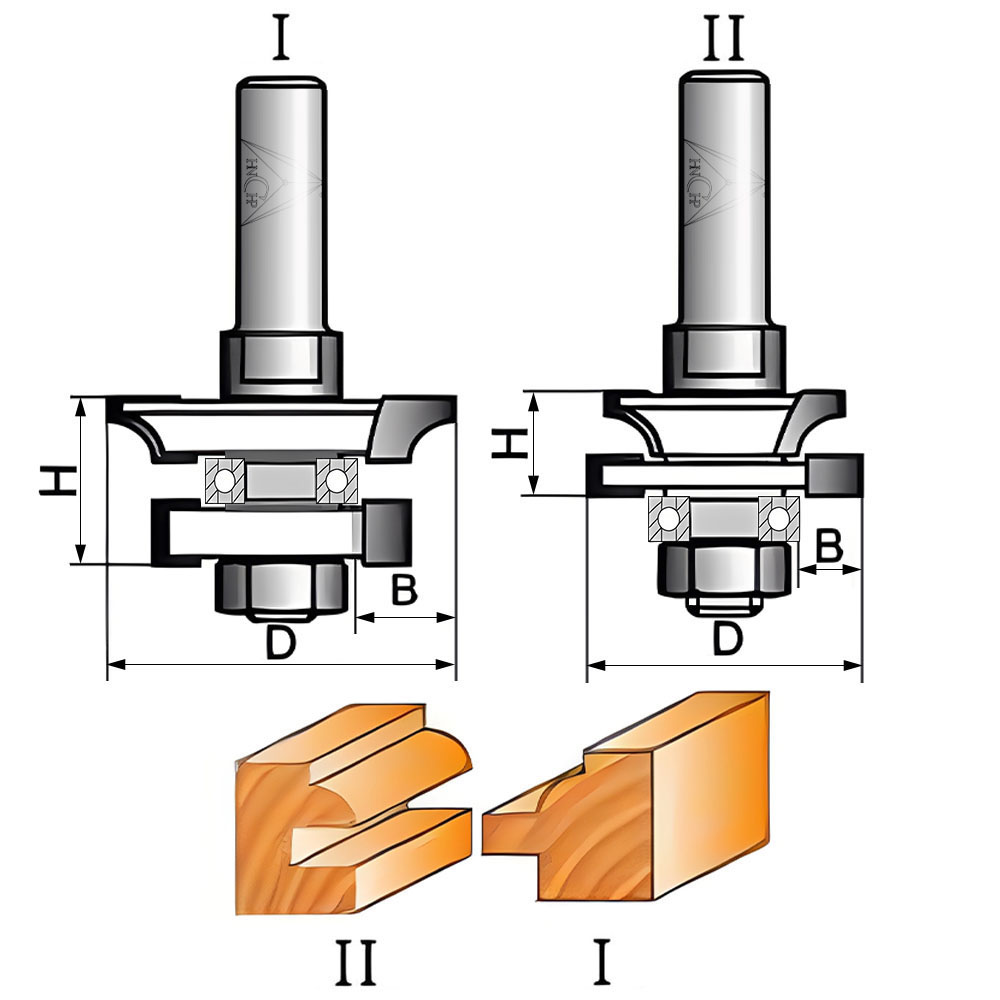 CHP1746 - Reversible Stile & Rail-Round Set