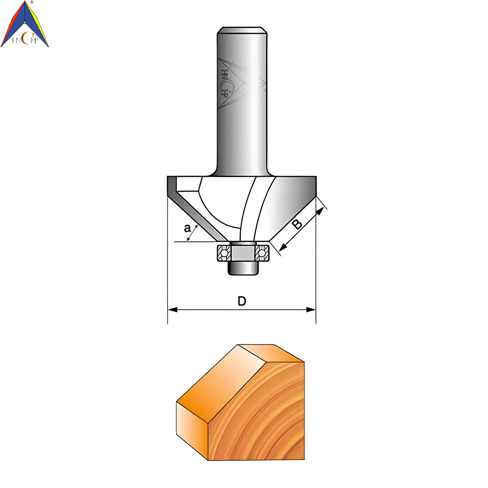 CHP0203 - 45° Chamfer Router Bit (Professional Grade)