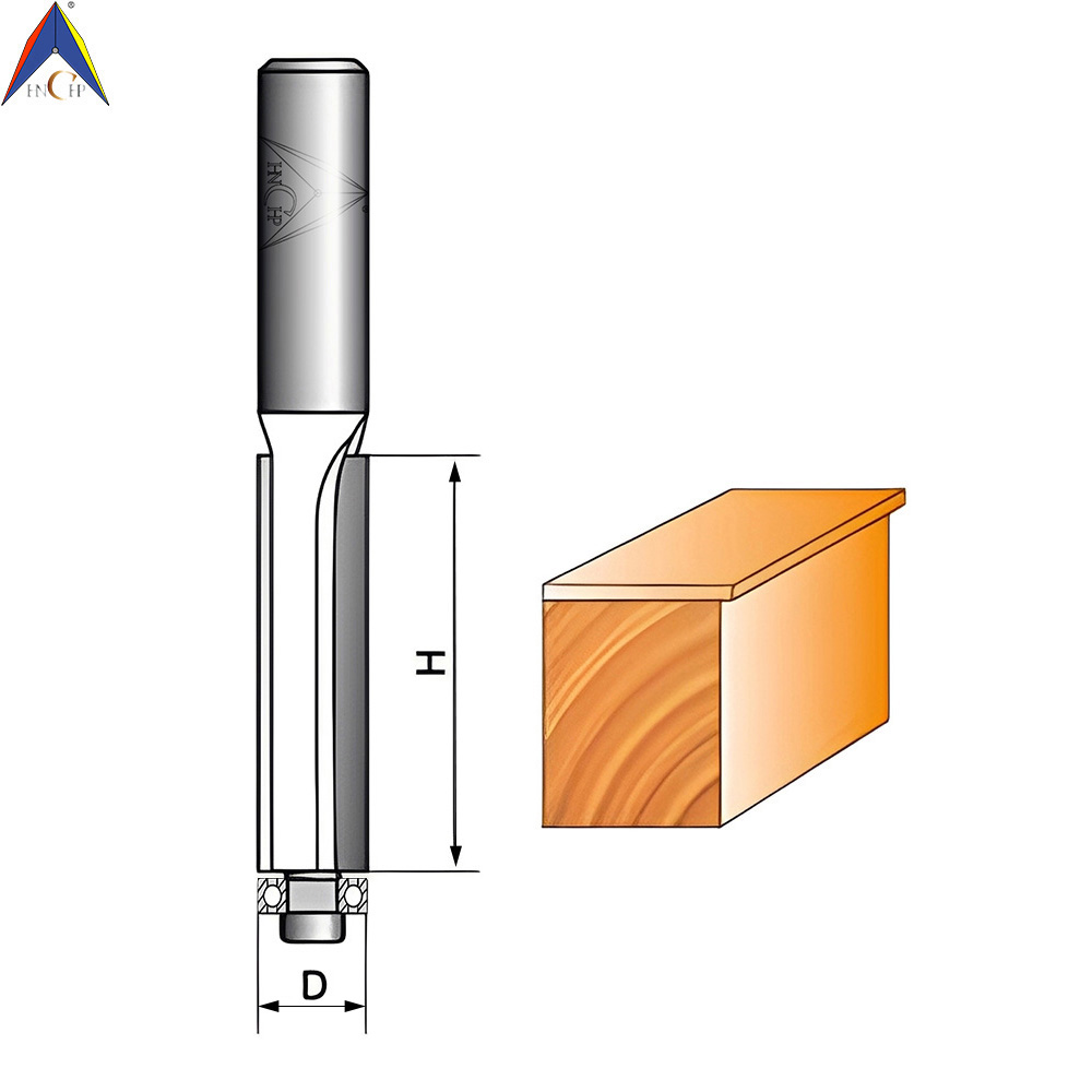 CHP0204 - Long Flute Flush Trim Router Bit