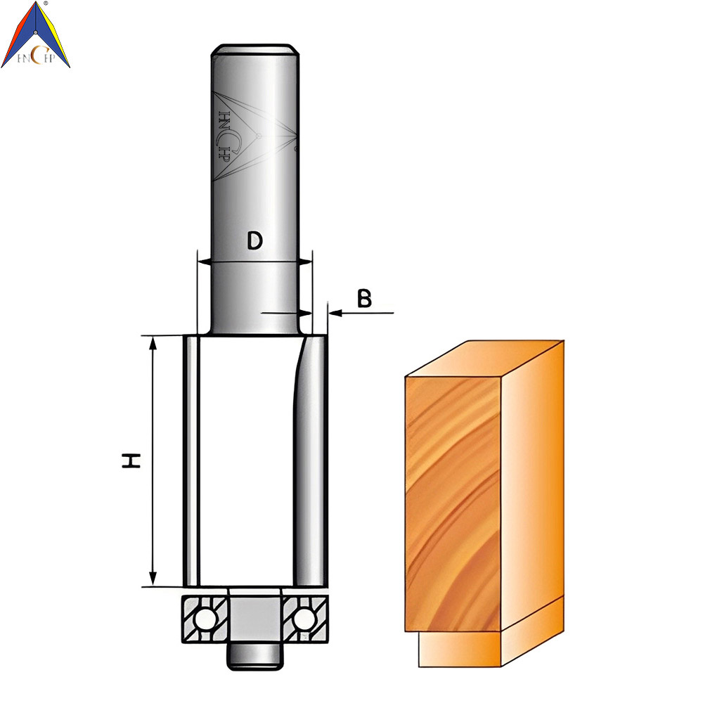 CHP0209 - Flush Trim Router Bit With Bigger Bearing