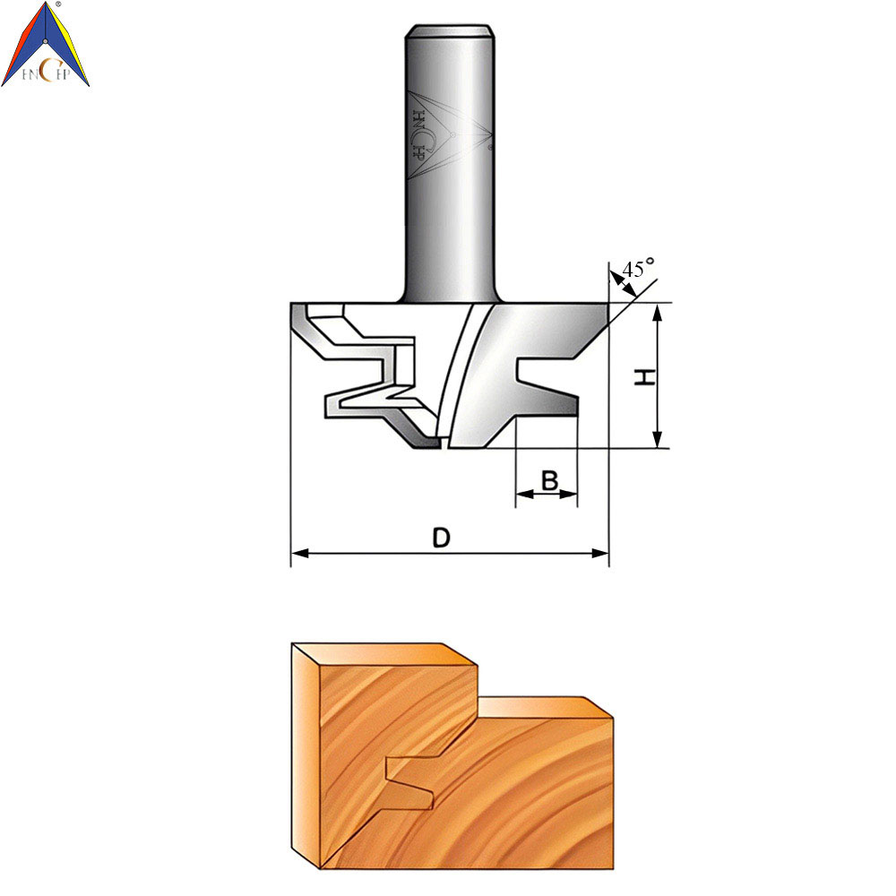 CHP0305 - 45° Lock Miter Router Bit