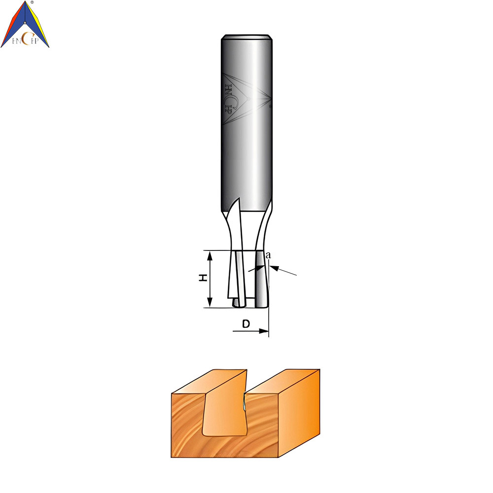 CHP0307 - 3 Flutes Dovetail Router Bit