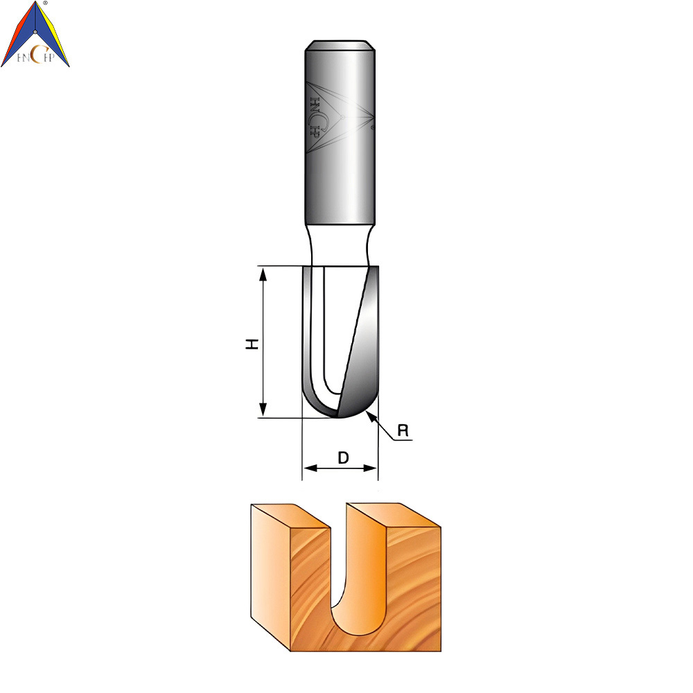 CHP0507 - Long Blade Round Nose Router Bit
