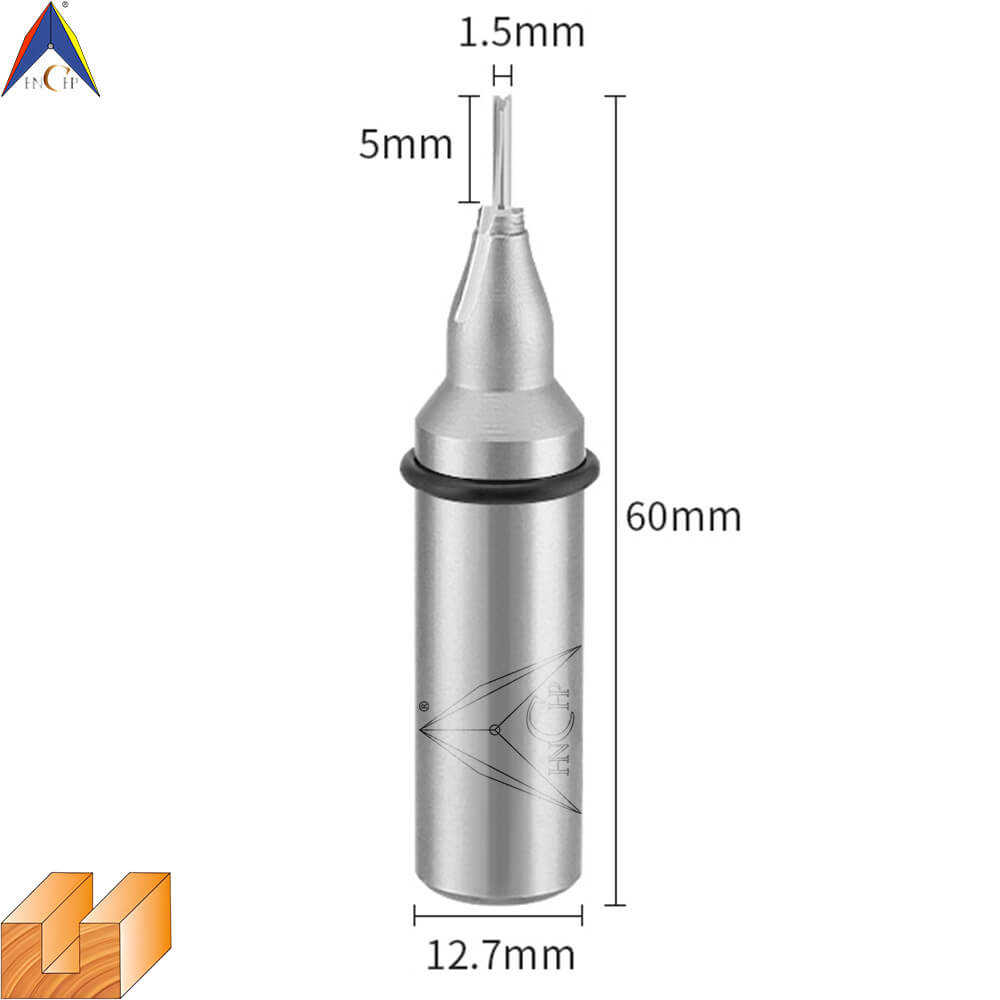 CHP0111 - Solid Carbide Straight Router Bit (Steel Shank)