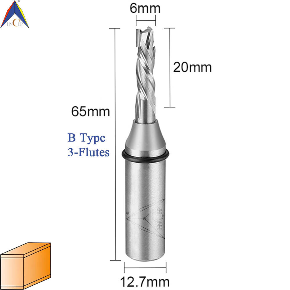 CHP0119 - T.C.T Compression Spiral Router Bit