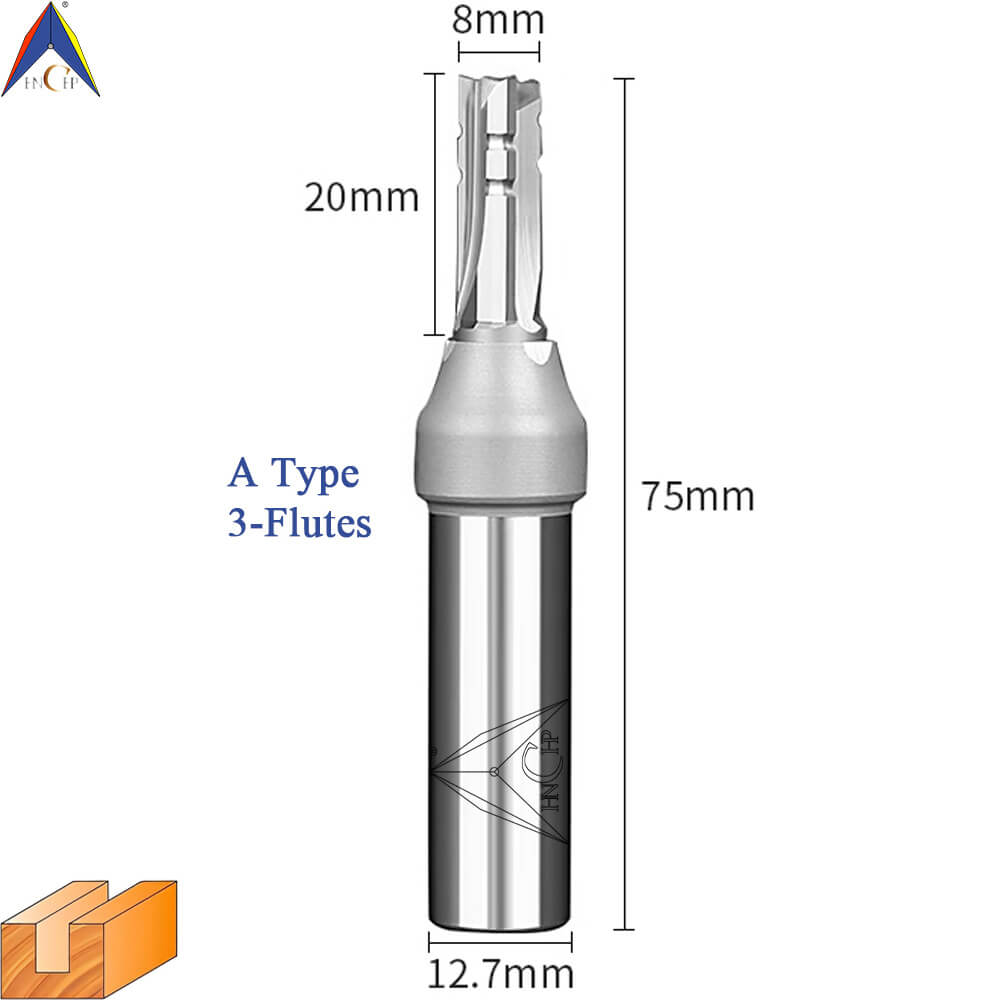 CHP0118 - Straight Router Bits (Chip Breaker & Straight Flute)