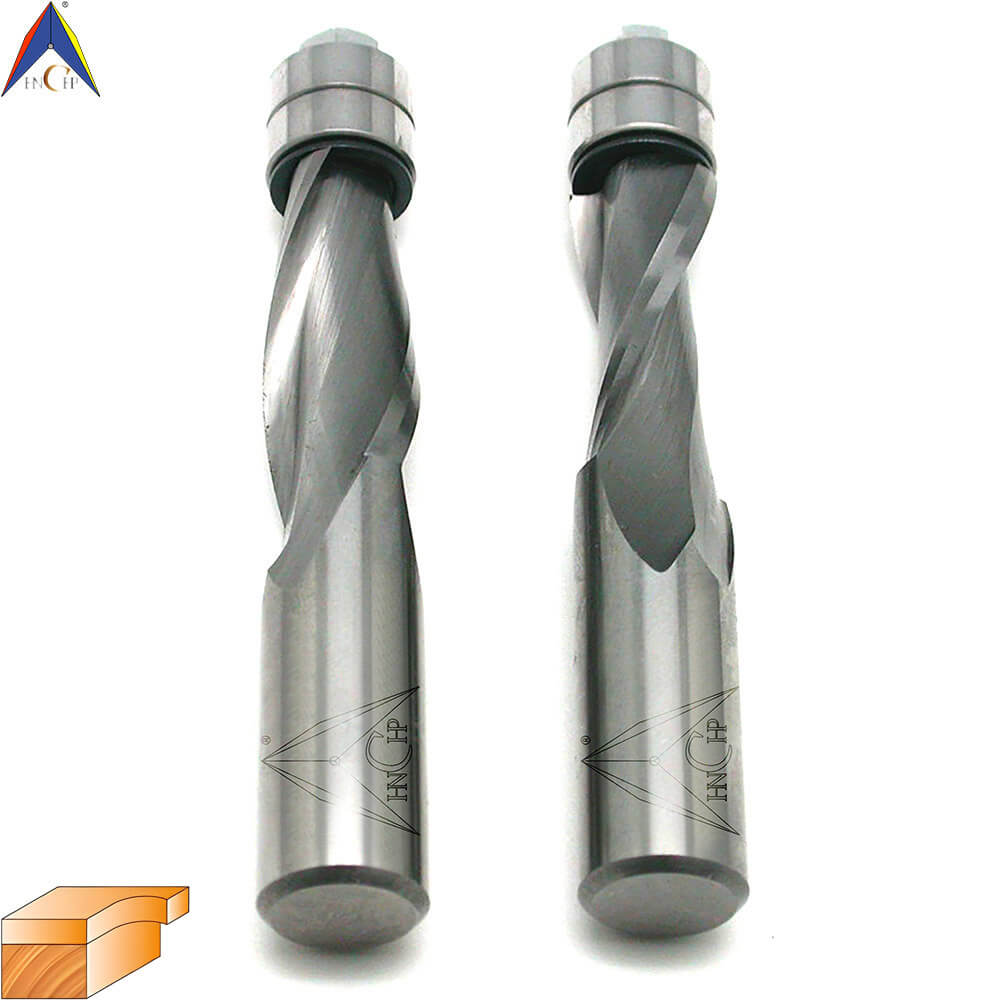 CHP0214 - Solid Carbide Spiral Flush Trim Router Bit