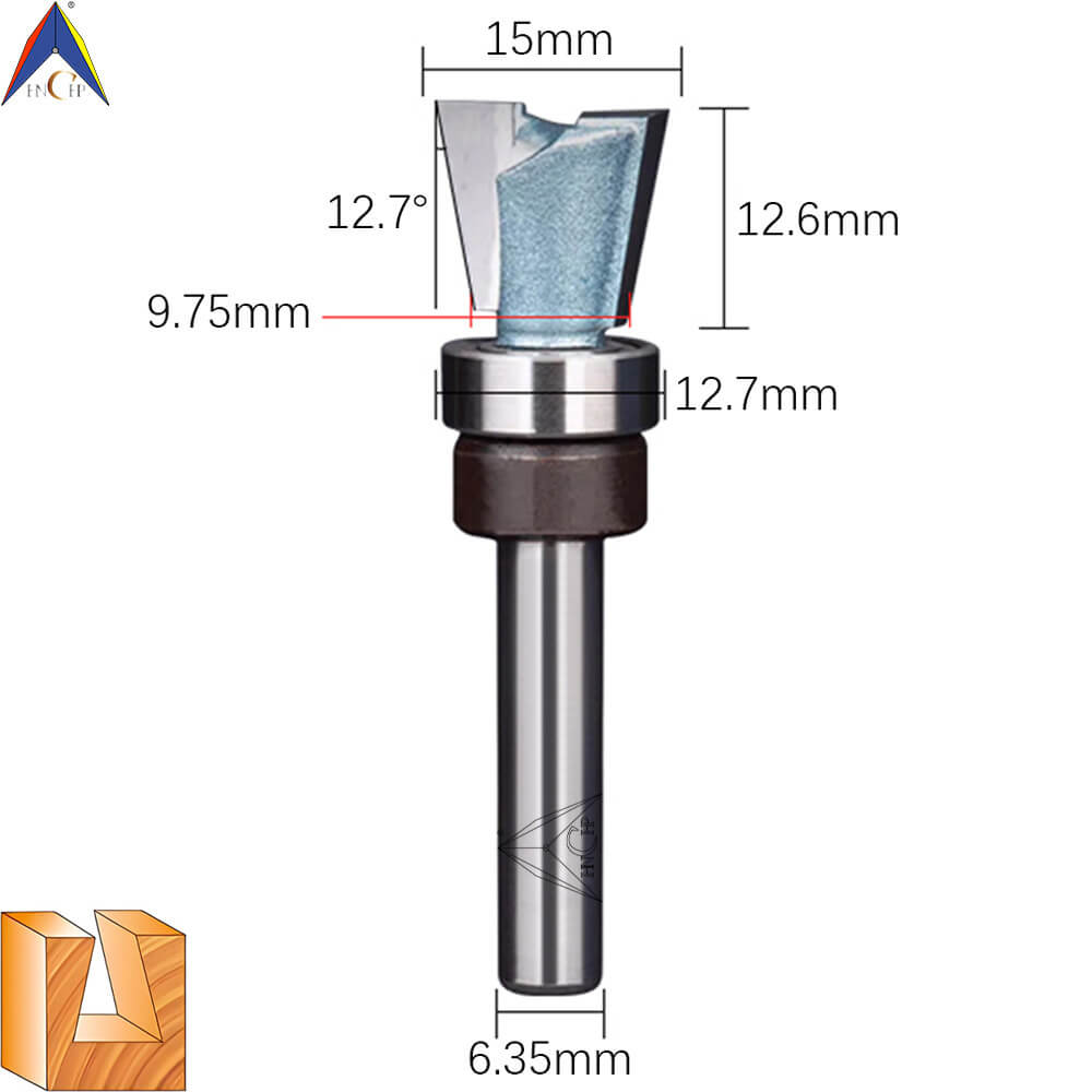 CHP0303 - Dovetail Router Bit (Industrial Grade)