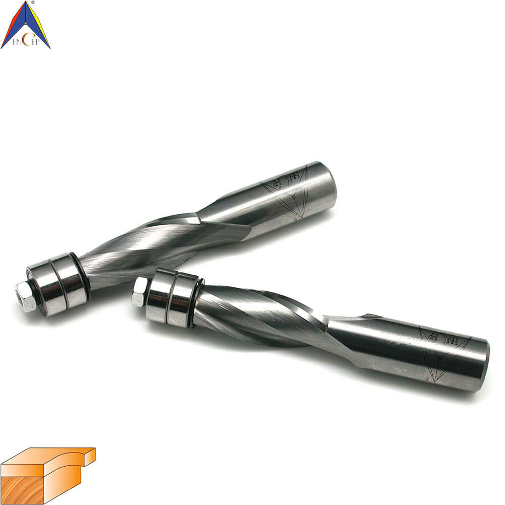 CHP0214 - Solid Carbide Spiral Flush Trim Router Bit