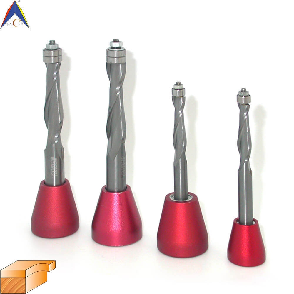 CHP0214 - Solid Carbide Spiral Flush Trim Router Bit