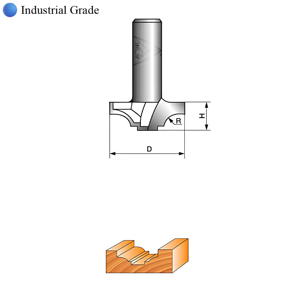 CHP0704 - Classical Router Bit (Industrial Grade)