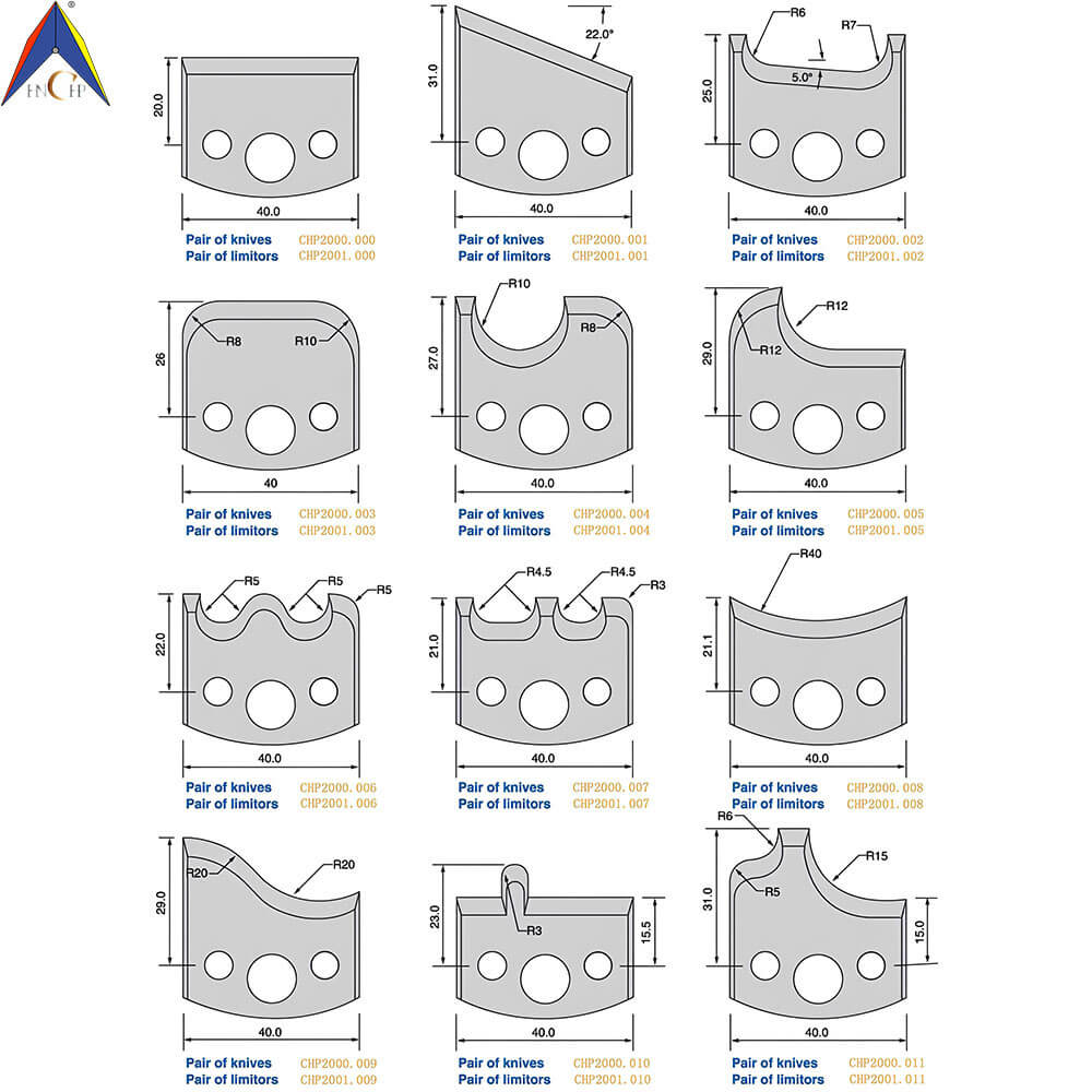 CHPJ001.01 - Carbide Insert Cutterhead Ⅰ
