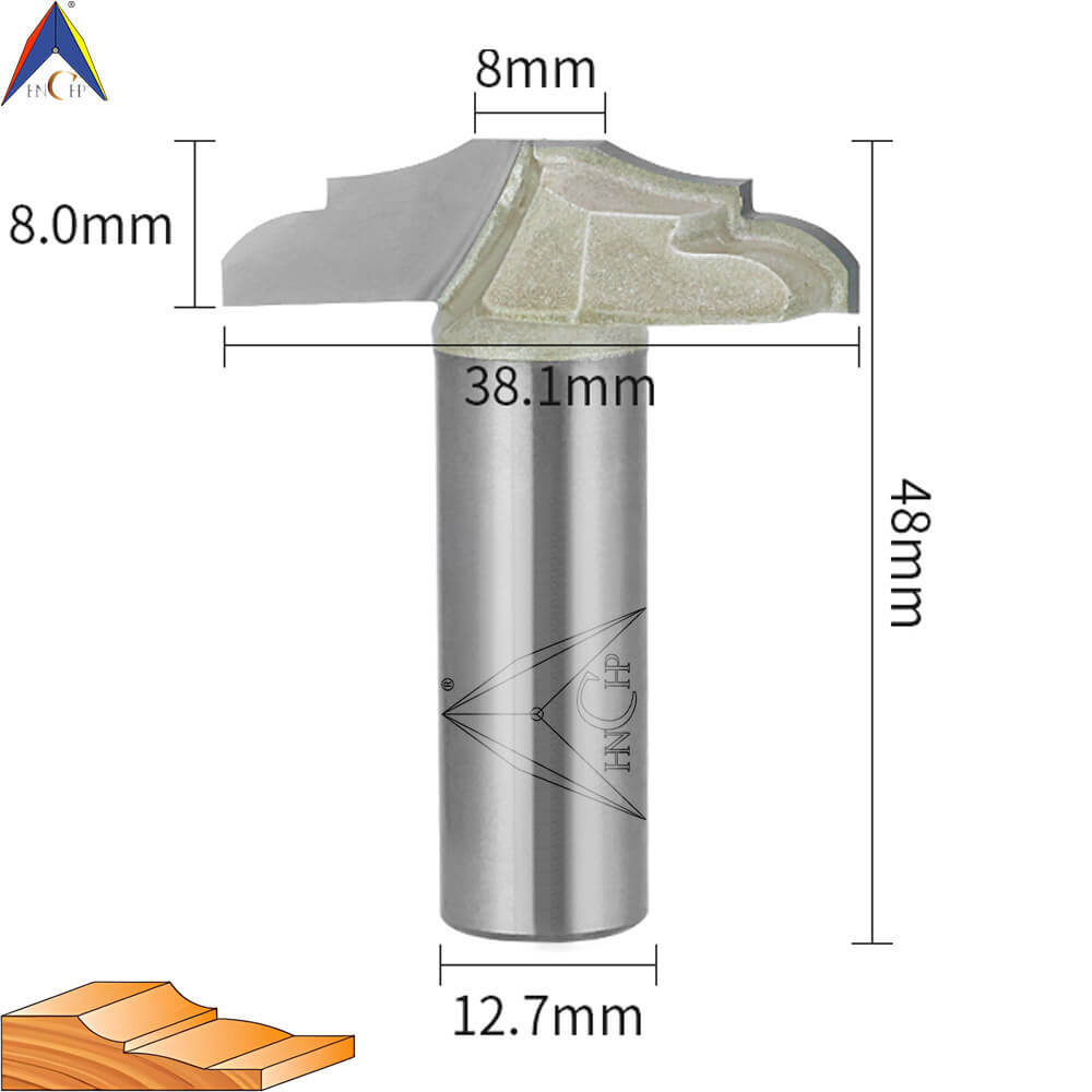 CHP1802 - Raised Panel Router Bit (Professional Grade)