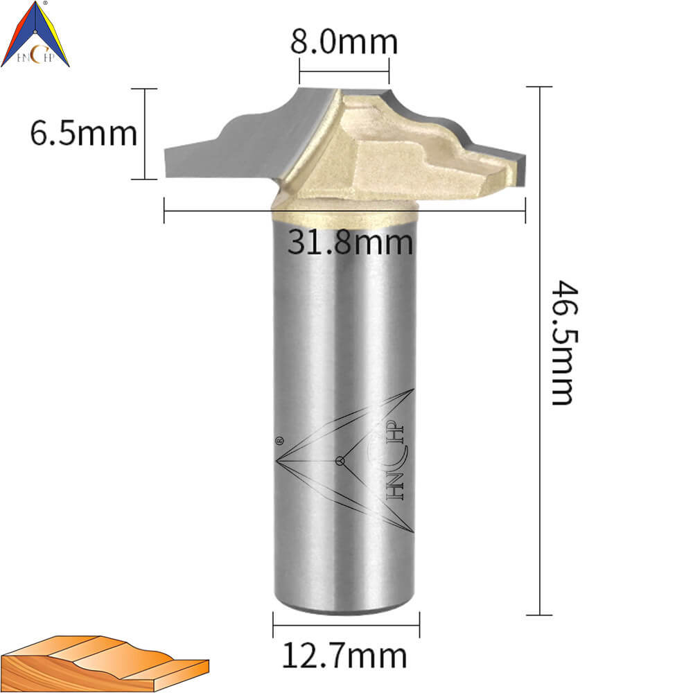 CHP1827 - Raised Panel Router Bit (Professional Grade)