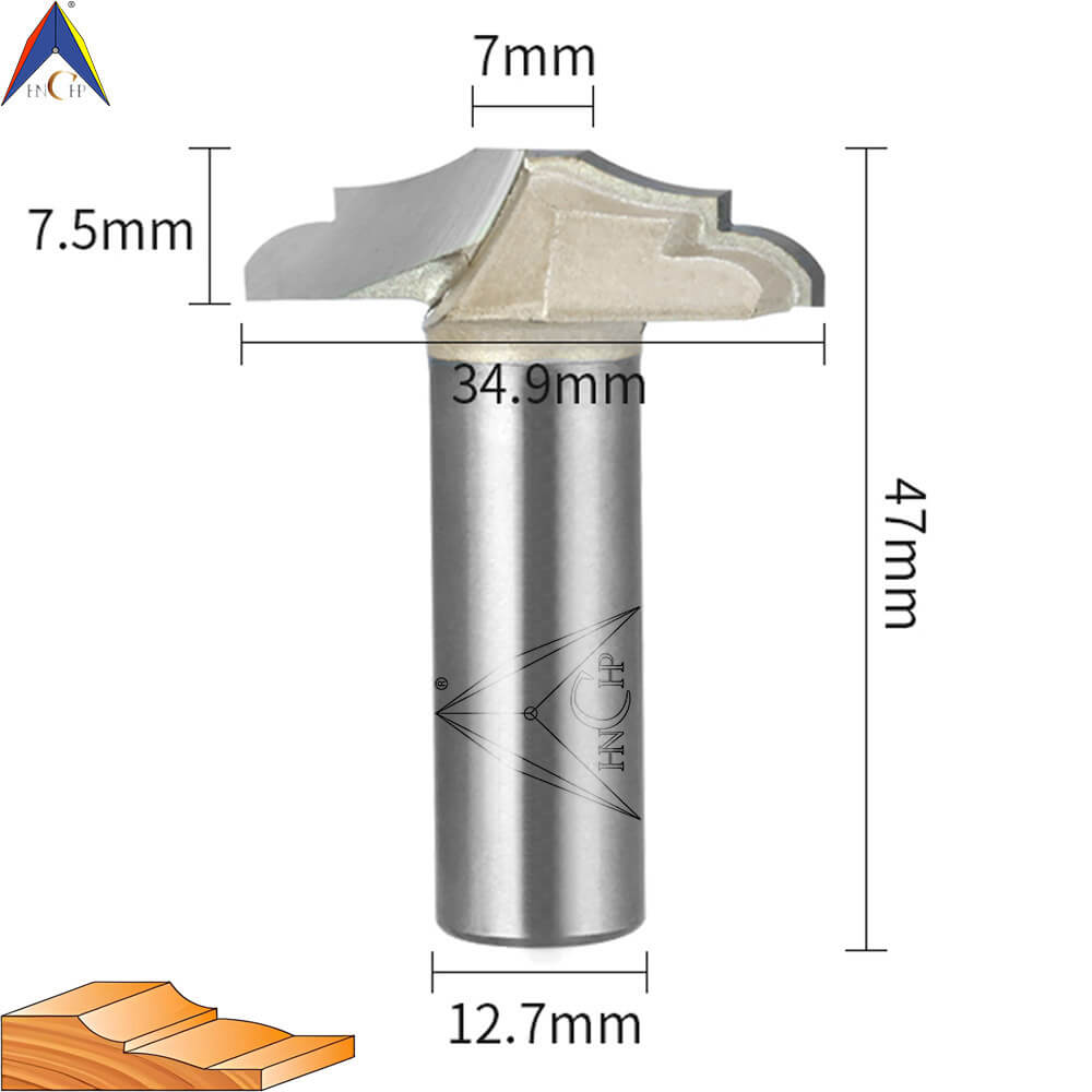 CHP1802 - Raised Panel Router Bit (Professional Grade)