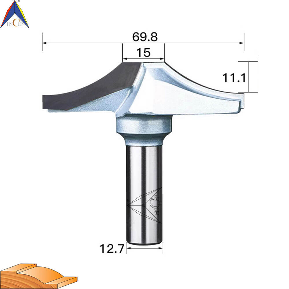 CHP1835 - Raised Panel Router Bit (Industrial Grade)
