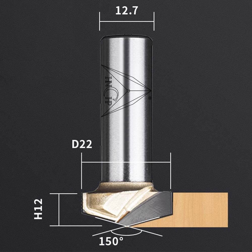 CHP7001 - 15° Raised Panel Router Bit (Professional Grade)
