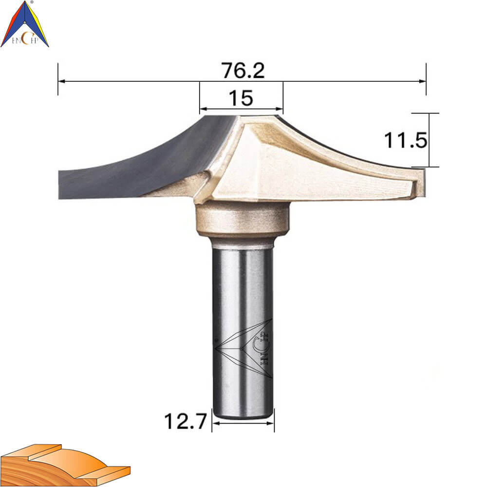 CHP1835 - Raised Panel Router Bit (Professional Grade)