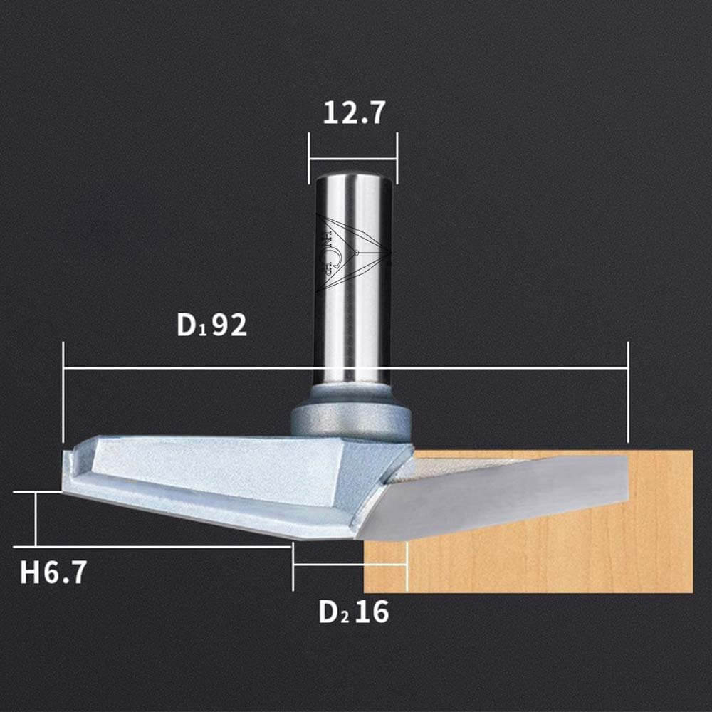 CHP1843 - 10° Raised Panel Router Bit (Industrial Grade)