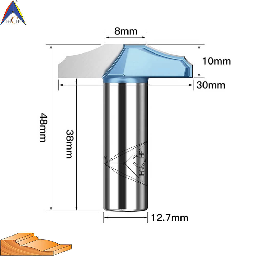 CHP1828 - Raised Panel Router Bit (Industrial Grade)