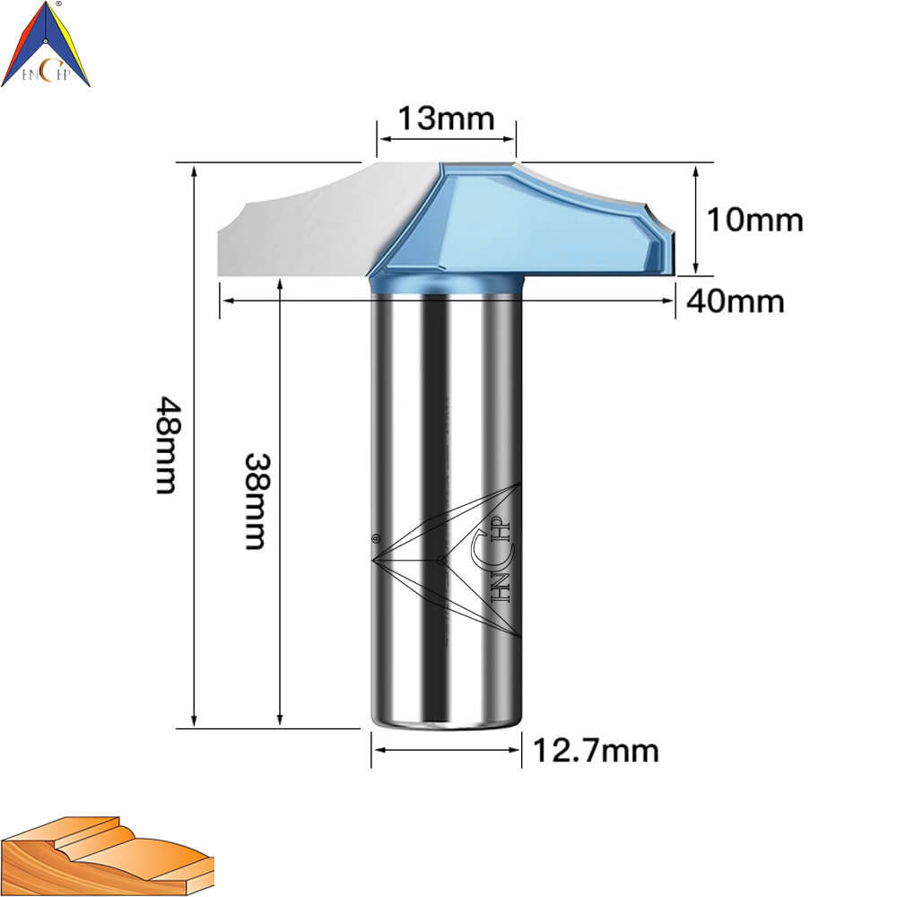 CHP1828 - Raised Panel Router Bit (Industrial Grade)