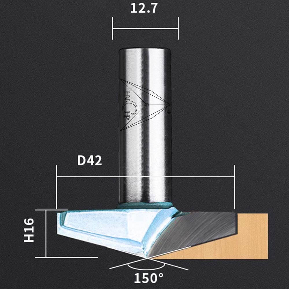 CHP7001 - 15° Raised Panel Router Bit (Industrial Grade)