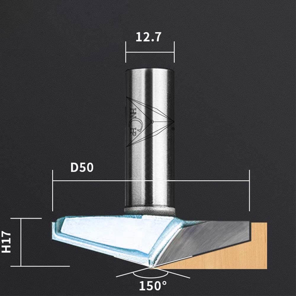 CHP7001 - 15° Raised Panel Router Bit (Industrial Grade)