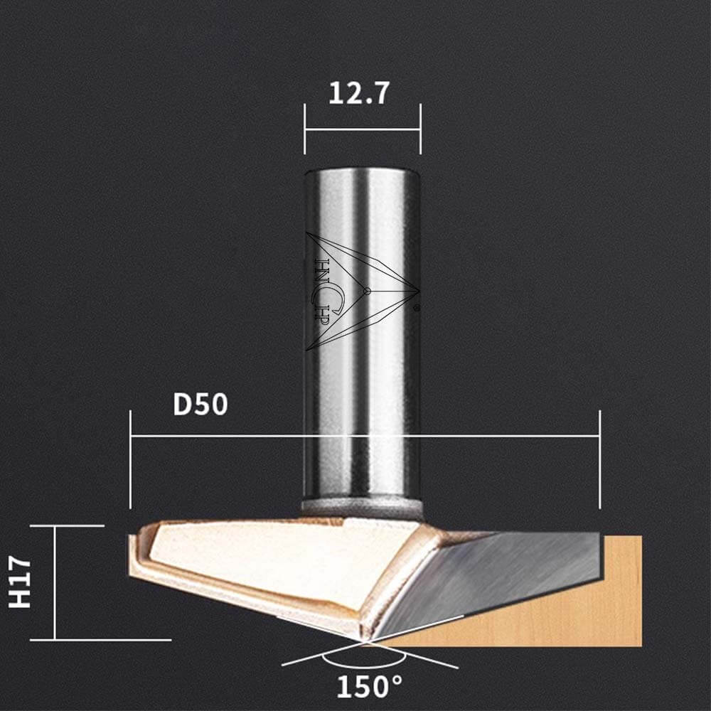 CHP7001 - 15° Raised Panel Router Bit (Professional Grade)